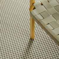 VM Carpet Pastilli matto Ø133 cm 1 valko-pellava